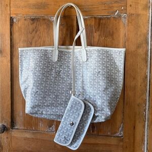 Stylish white and Gray Tote Bag
